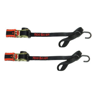 Alternative view of Rod Saver Mini Retractable Tie Down w/Soft Hook - 50" - Pair