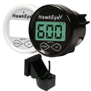 Alternative view of HawkEye DepthTrax In-Dash Digital Depth Gauge - Transom Mount