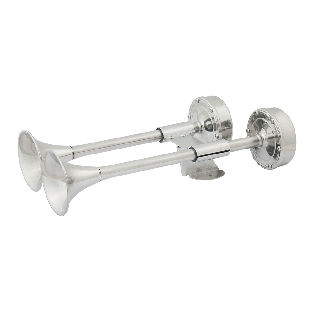 Marinco 12V Compact Dual Trumpet Electric Horn - Image 2