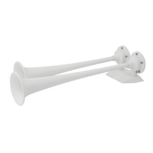 Alternative view of Marinco 12V White Epoxy Coated Dual Trumpet Air Horn