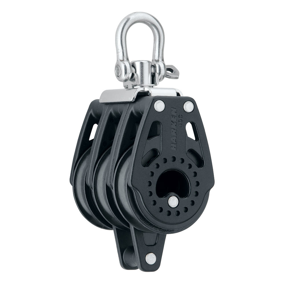 Harken 40mm Carbo Air Triple Swivel Block w/Becket - Image 2