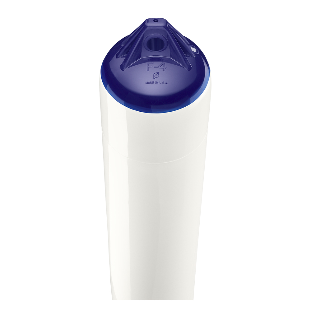 Polyform F-4 Twin Eye Fender 8.5" x 40.5" - White - Image 4