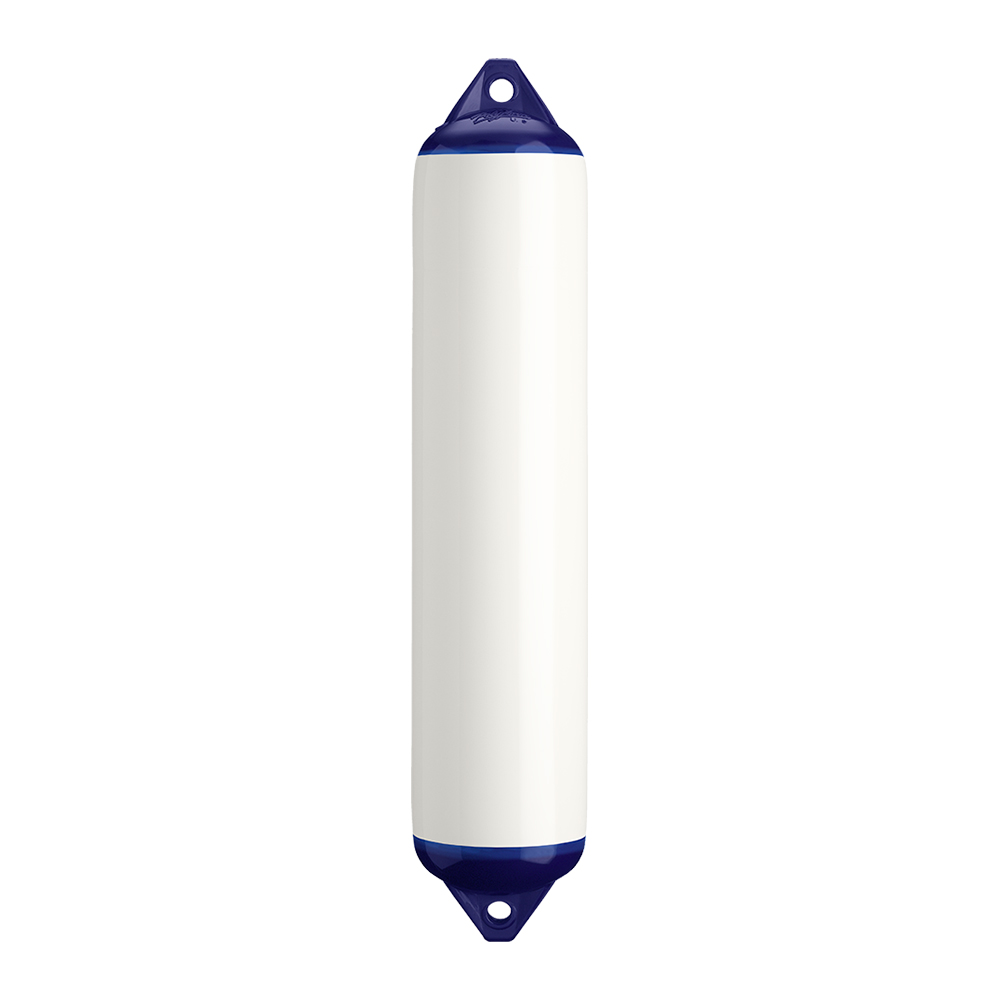 Polyform F-4 Twin Eye Fender 8.5" x 40.5" - White - Image 3