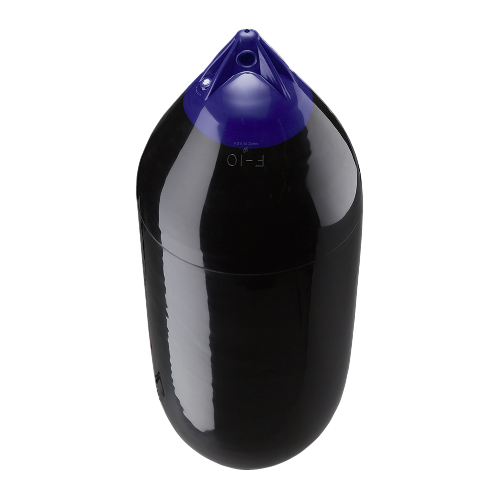 Polyform F-10 Twin Eye Fender 18" x 50" - Black - Image 4