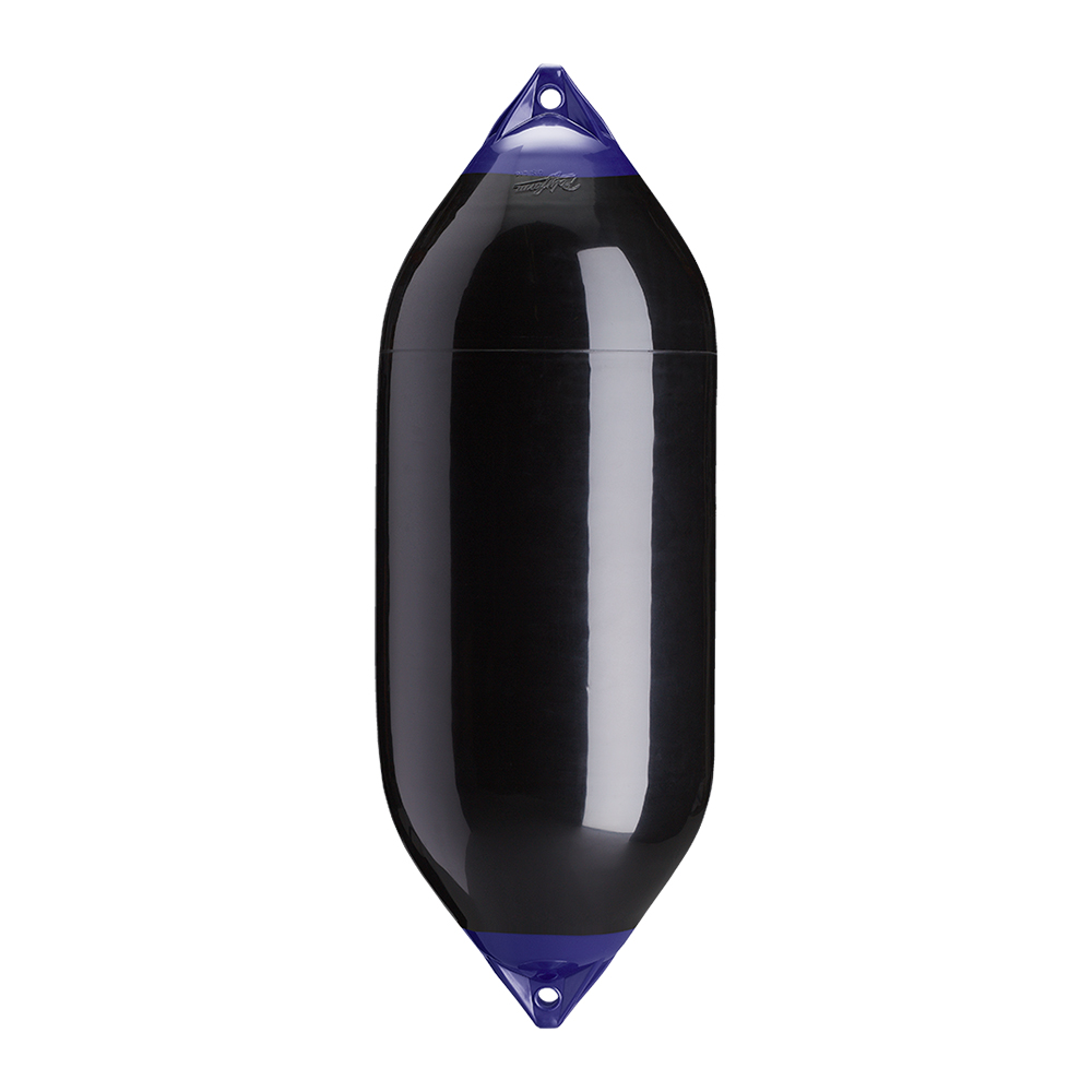 Polyform F-10 Twin Eye Fender 18" x 50" - Black - Image 3