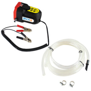 Alternative view of Sea-Dog Oil Change Pump w/Battery Clips - 12V