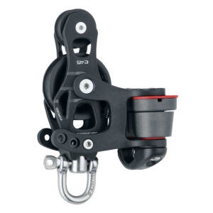 Alternative view of Harken 45mm Single Aluminum Element Fiddle Block w/Swivel & 150 Cam Cleat