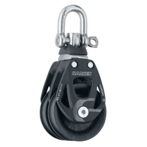 Alternative view of Harken 60mm Double Aluminum Element Block w/Swivel