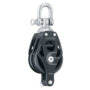 Alternative view of Harken 60mm Double Aluminum Element Block w/Swivel & Becket
