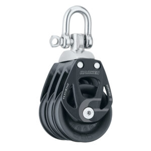 Alternative view of Harken 60mm Triple Aluminum Element Block w/Swivel