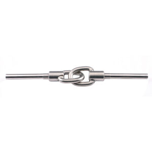 Alternative view of C. Sherman Johnson Double Threaded Interlocking Gate Eye f/1/8" Wire
