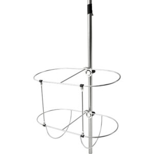 Alternative view of Sea-Dog Rail Mount Stainless Steel Fender Holder Dual - 9.5"