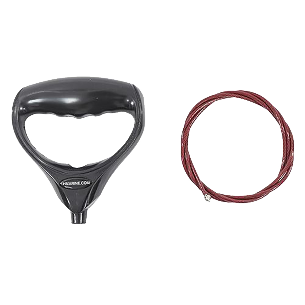 T-H Marine G-Force Trolling Motor Handle & Cable - Black - Image 2