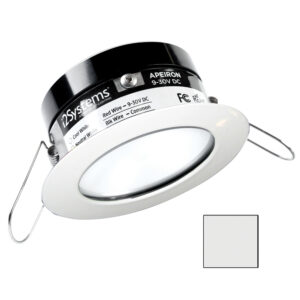 Alternative view of i2Systems Apeiron PRO A503 - 3W Spring Mount Light - Round - Cool White - White Finish