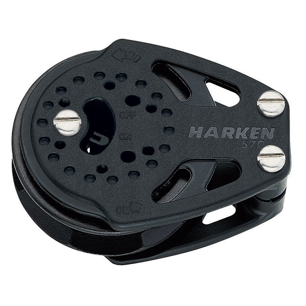 Harken 57mm Single Carbo Ratchet Cheek Block - Image 2