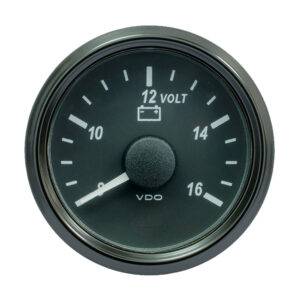 Alternative view of VDO SingleViu 52mm (2-1/16") Voltmeter f/12V Systems
