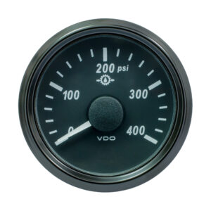Alternative view of VDO SingleViu 52mm (2-1/16") Oil Pressure Gauge - 400 PSI - 0-180 Ohm