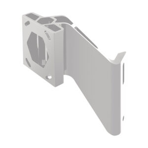 Alternative view of Minn Kota Raptor Jack Plate Adapter Bracket - Port - 2" Setback - 6" Rise - White