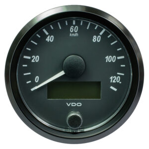 Alternative view of VDO SingleViu 80mm (3-1/8") Speedometer - 140MPH