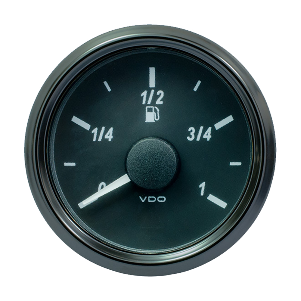 VDO SingleViu 52mm (2-1/16") Fuel Level Gauge - Euro - 3-180 Ohm - Image 2