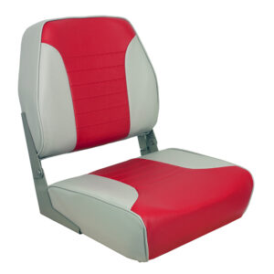 Alternative view of Springfield Economy Multi-Color Folding Seat - Grey/Red