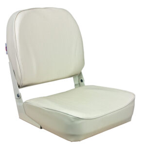 Alternative view of Springfield Economy Folding Seat - White