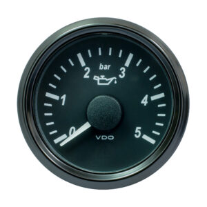 Alternative view of VDO SingleViu 52mm (2-1/16") Oil Pressure Gauge - 5 Bar - 0-180 Ohm