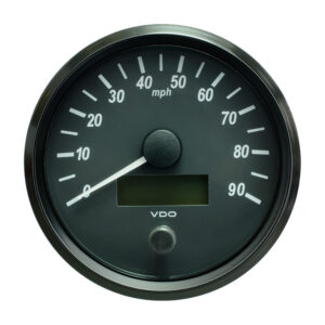 Alternative view of VDO SingleViu 100mm (4") Speedometer - 90 MPH