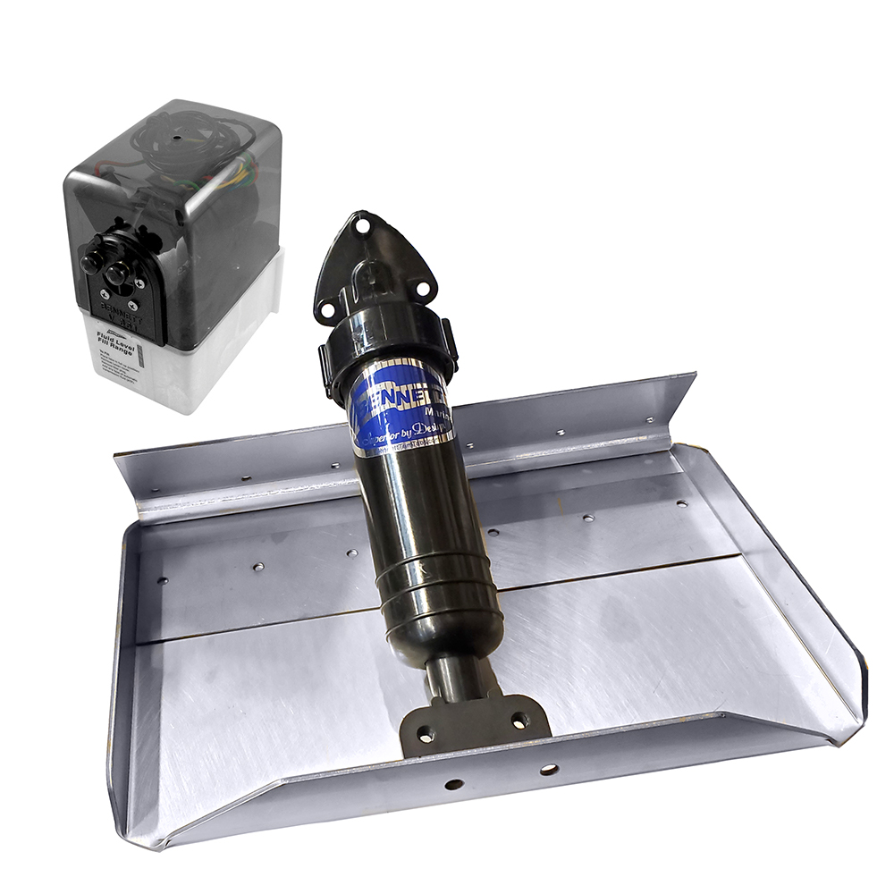 Bennett Marine Air Boat - 12" x 9" Trim Tab Kit - Image 2