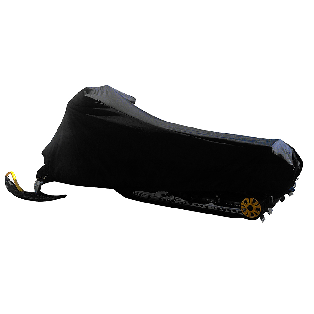 Carver Sun-Dura Medium Snowmobile Cover - Black - Image 2