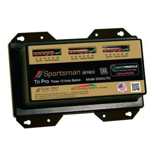 Alternative view of Dual Pro SS3 Auto 30A - 3-Bank Lithium/AGM Battery Charger