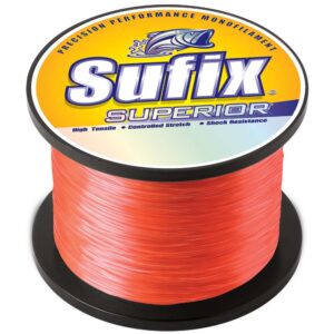 Alternative view of Sufix Superior Neon Fire Monofilament - 100lb - 1205 yds