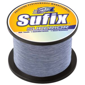 Alternative view of Sufix Superior Smoke Blue Monofilament - 60lb - 830 yds