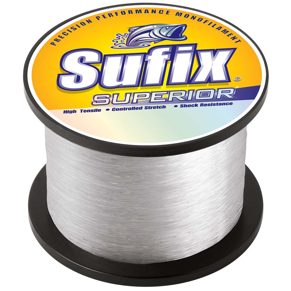 Sufix Superior Clear Monofilament - 25lb - 2145 yds - Image 2
