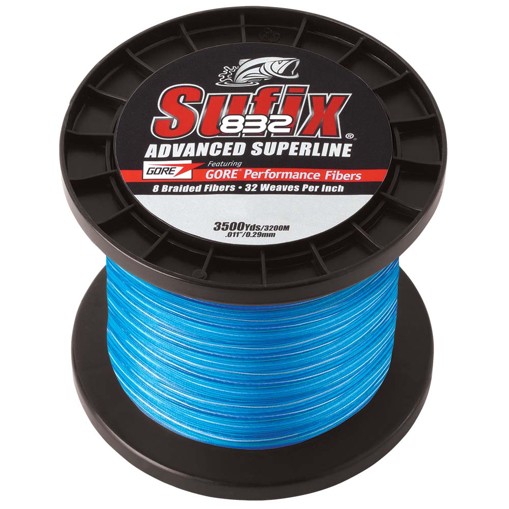 Sufix 832® Advanced Superline® Braid - 20lb - Coastal Camo - 3500 yds - Image 2