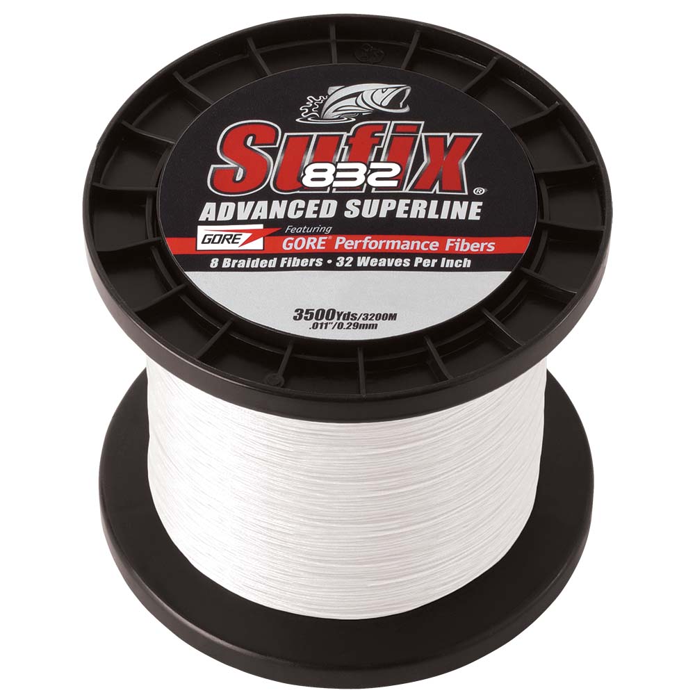 Sufix 832® Advanced Superline® Braid - 20lb - Ghost - 3500 yds - Image 2