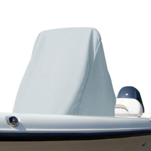 Alternative view of Carver Poly-Flex II Large Center Console Universal Cover - 50"D x 40"W x 60"H - Grey