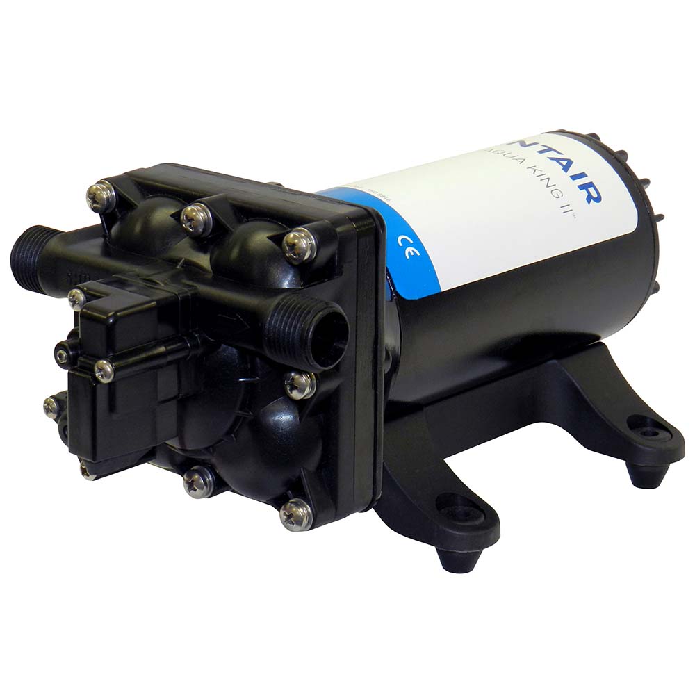 Shurflo by Pentair King II Premium 4.0 24VDC 4.0GPM 55PSI Fresh Water Pressure Pump w/Strainer & Fittings - Image 2