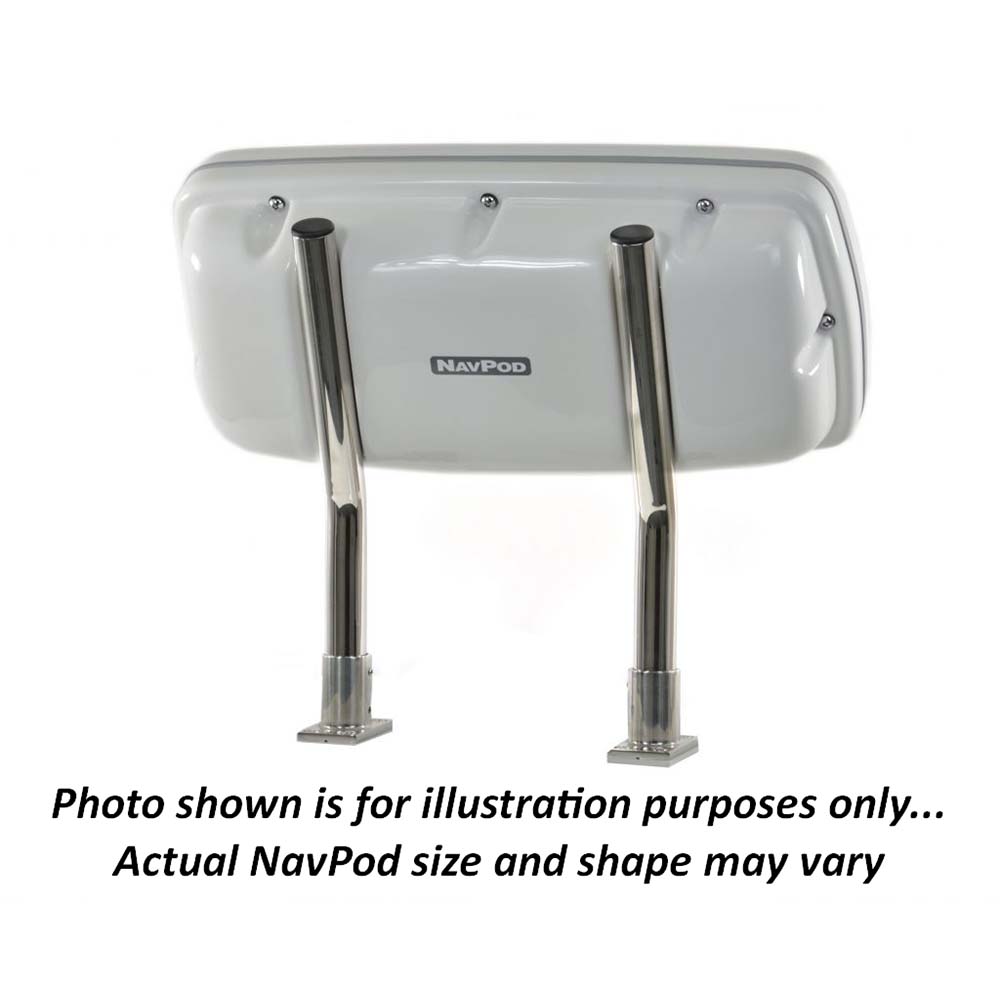 NavPod SystemPod Pre-Cut f/Garmin GPSMAP® 923, 923xsv, 943 & 943xsv on Right & 2 Instruments (3.6″ holes) f/9.5″ Wide Guard - Image 2