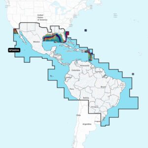 Alternative view of Navionics Platinum+ NPSA004L - Mexico, Caribbean to Brazil