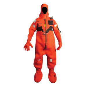 Alternative view of Mustang Neoprene Cold Water Immersion Suit w/Harness - Red - Child