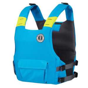 Alternative view of Mustang Khimera Dual Flotation PFD - Azure Blue - Manual