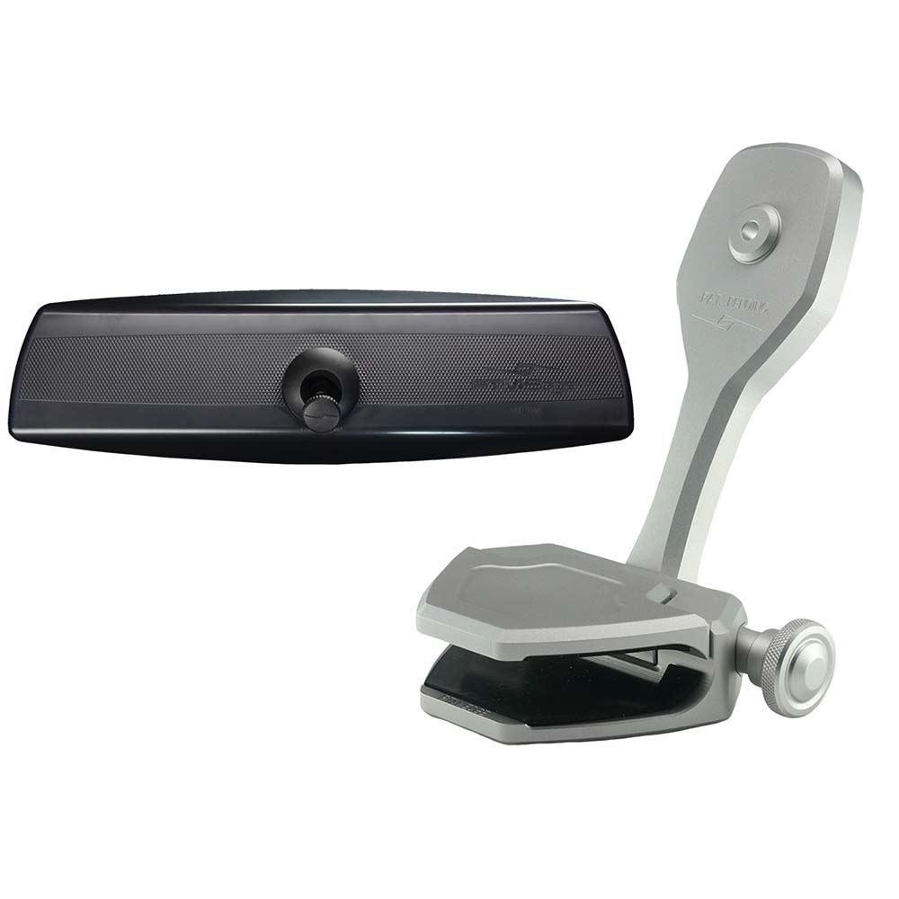 PTM Watersports Mirror/Bracket Kit w/VR-140 PRO Mirror & ZXR-300 (Silver) - Image 2