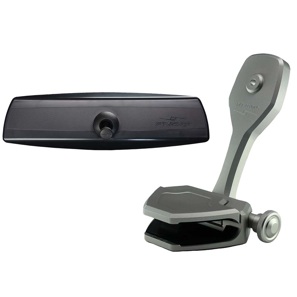 PTM Watersports Mirror/Bracket Kit w/VR-140 PRO Mirror & ZXR-300 (Titanium Grey) - Image 2