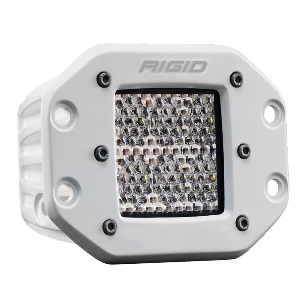 RIGID Industries D-Series PRO Hybrid Diffused Flush Mount White Light - Image 2
