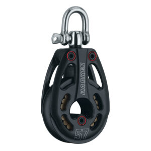 Alternative view of Harken 57mm Aluminum Low Load Black Magic Block w/Swivel