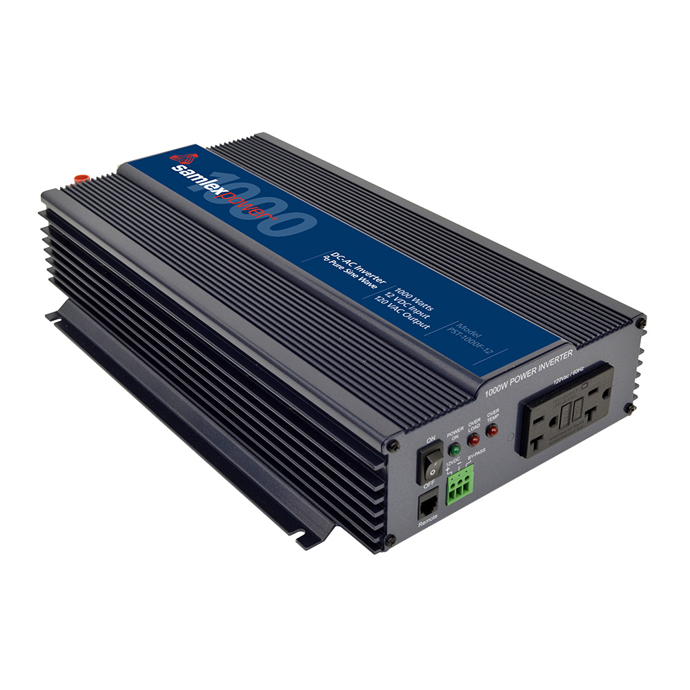 Samlex PST-1000F-12 1000W Pure Sine Wave Inverter - 12V Input 120VAC Output - Image 3