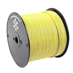 Alternative view of Pacer Yellow 18 AWG Primary Wire - 500'