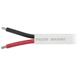 Alternative view of Pacer 18/2 AWG Duplex Cable - Flat Cable - Red/Black - 250'