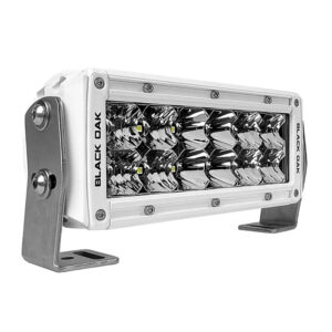 Alternative view of Black Oak Pro Series 3.0 Double Row 6" LED Light Bar - Combo Optics - White Housing